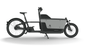 Carqon Cruise Smart E2 Lastenrad in Schwarz, Modell 2026