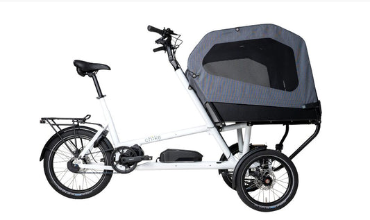 CHIKE e-Dog Lastenrad - Kristallweiß