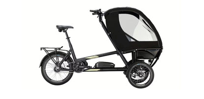 CHIKE e-Kids SE Elektro-Lastenrad Schwarz – Ansicht 1