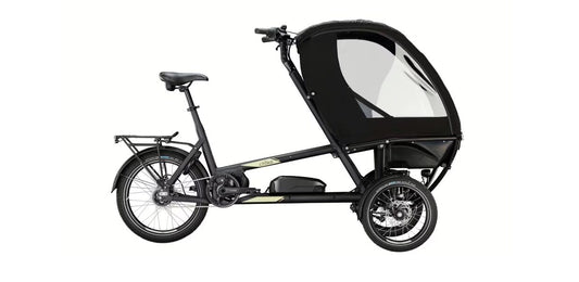 CHIKE e-Kids SE Lastenrad - Schwarz