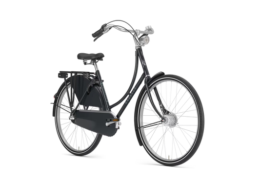 Gazelle Classic R3T Hollandrad in Panther Black – 28 Zoll Tiefeinsteiger mit 3-Gang-Nabenschaltung und Rücktritt