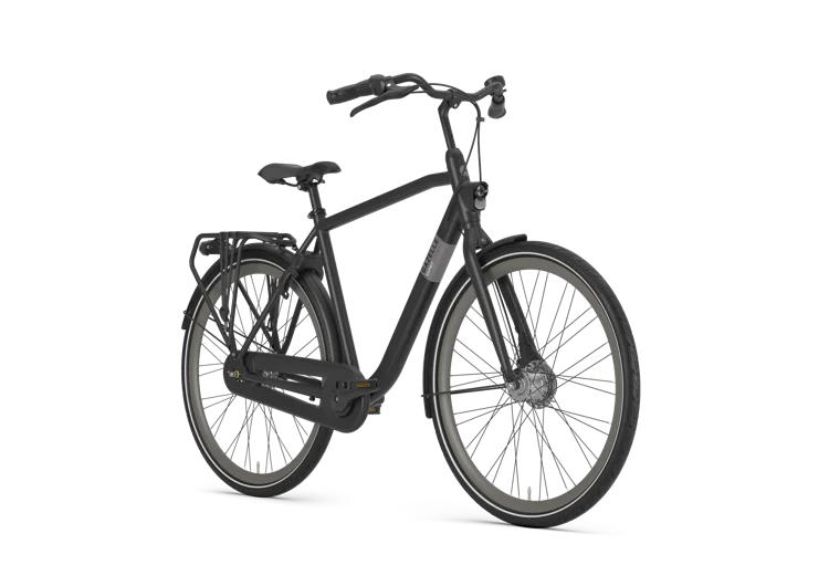 Gazelle Esprit – Herrenrad mit Nabendynamo und Rücktritt – Black Mat