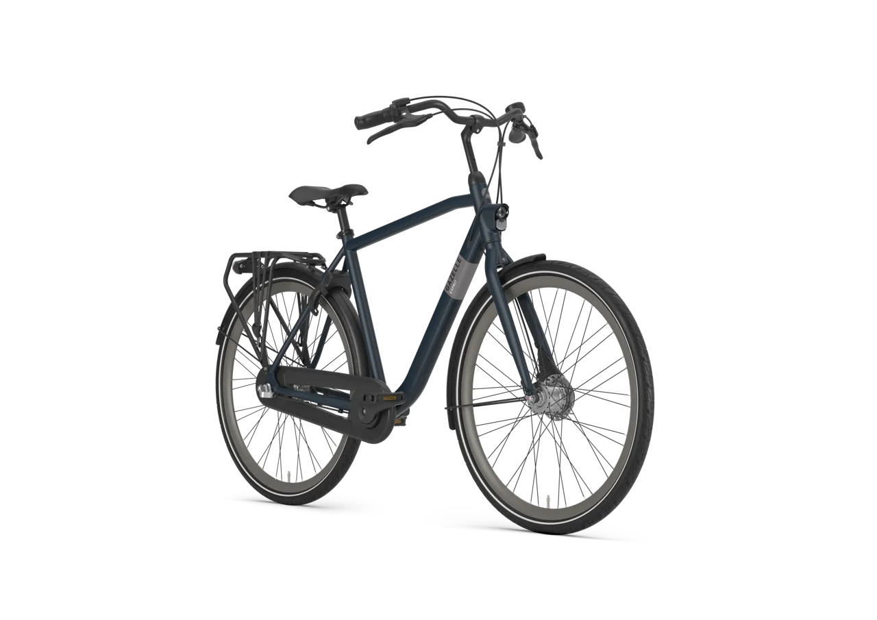 Gazelle Esprit H – Herrenrad mit Nabendynamo – Between Blue Mat