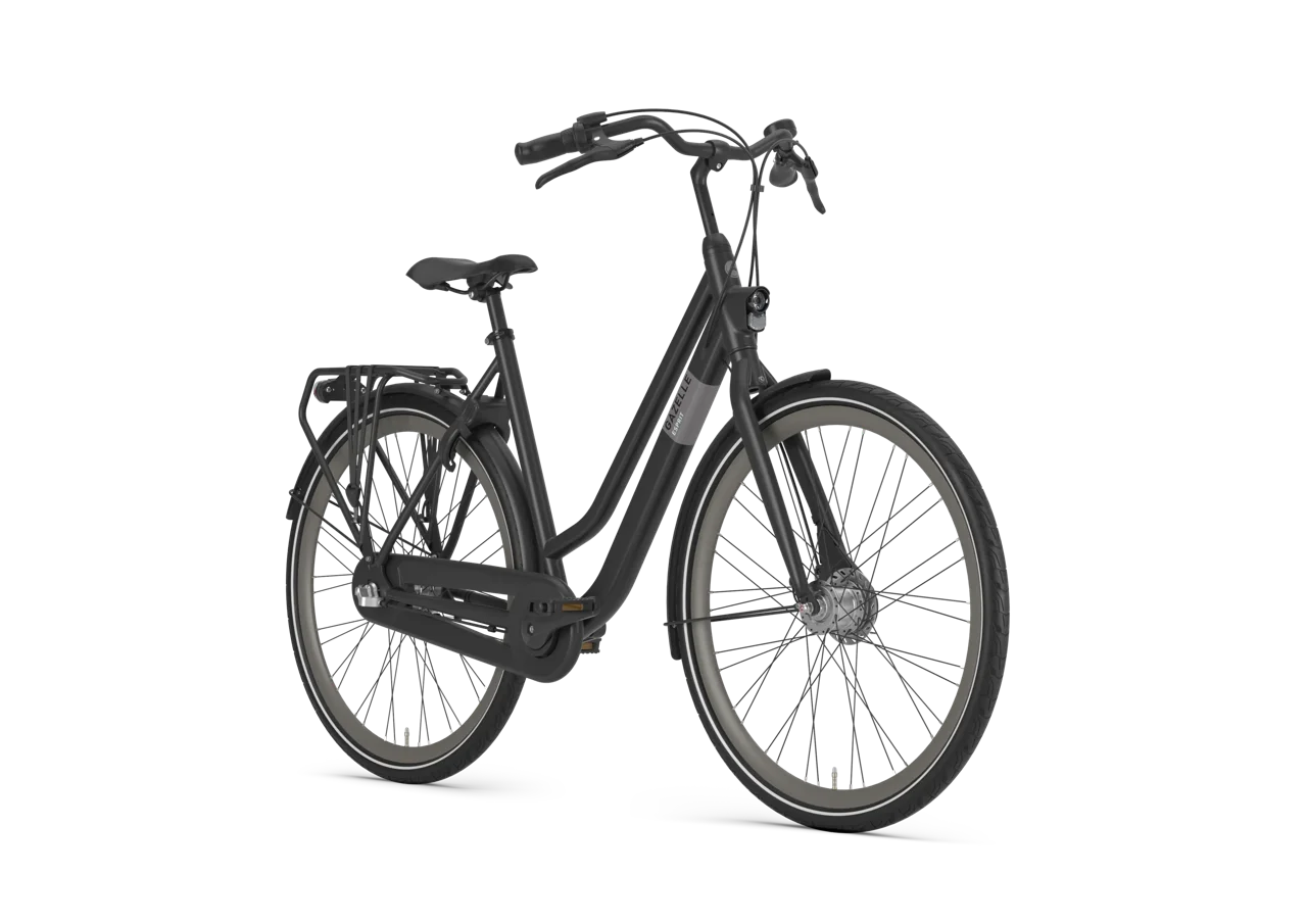Gazelle Esprit L – Damenrad mit Nabendynamo – Black Mat
