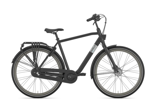 Gazelle Esprit H – Herrenrad mit Nabendynamo – Black Mat