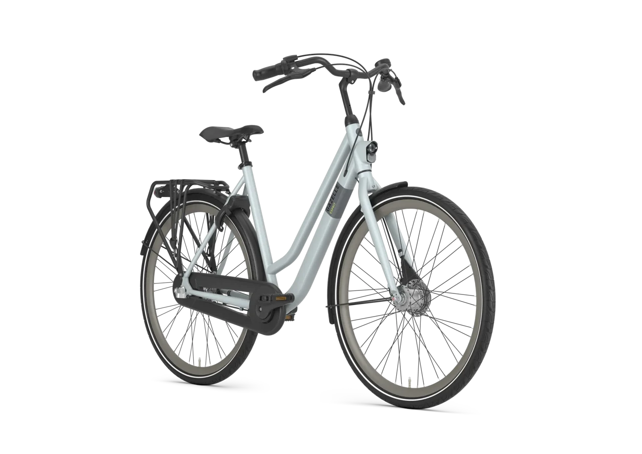 Gazelle Esprit L – Damenrad mit Nabendynamo – Lunar Grey Mat