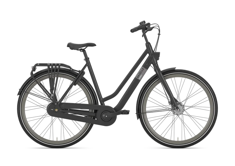 Gazelle Esprit – Damenrad mit Nabendynamo – Black Mat