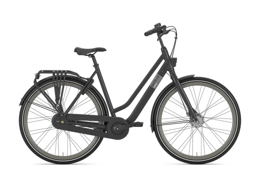 Gazelle Esprit – Damenrad mit Nabendynamo – Black Mat