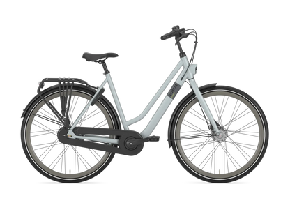 Gazelle Esprit – Damenrad mit Nabendynamo – Lunar Grey Mat