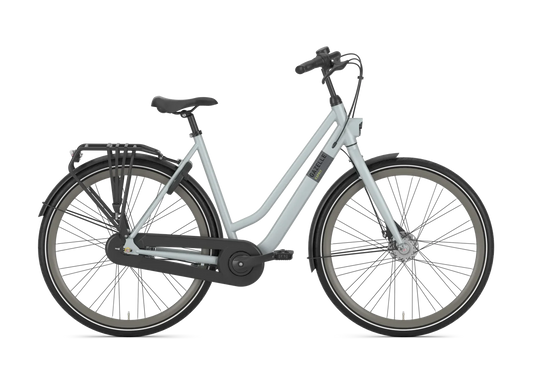 Gazelle Esprit – Damenrad mit Nabendynamo – Lunar Grey Mat