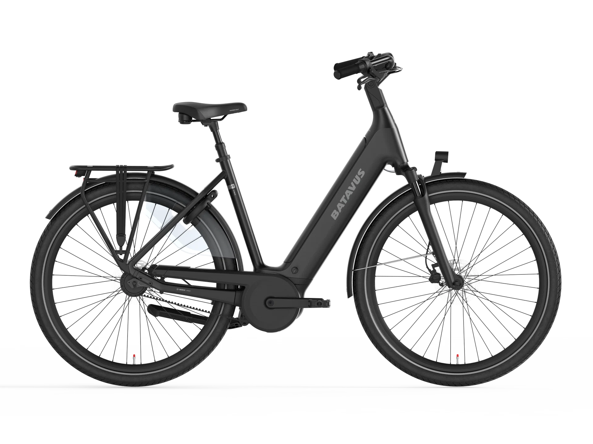 Batavus Finez E-go® Power Exclusive Plus RT 750 Low E-Bike 2025 – Vulcany Black Matt