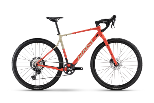 Ghost Asket CF PRO - Gravel Bike - uni passion flame sandy beige - glossy - 2026