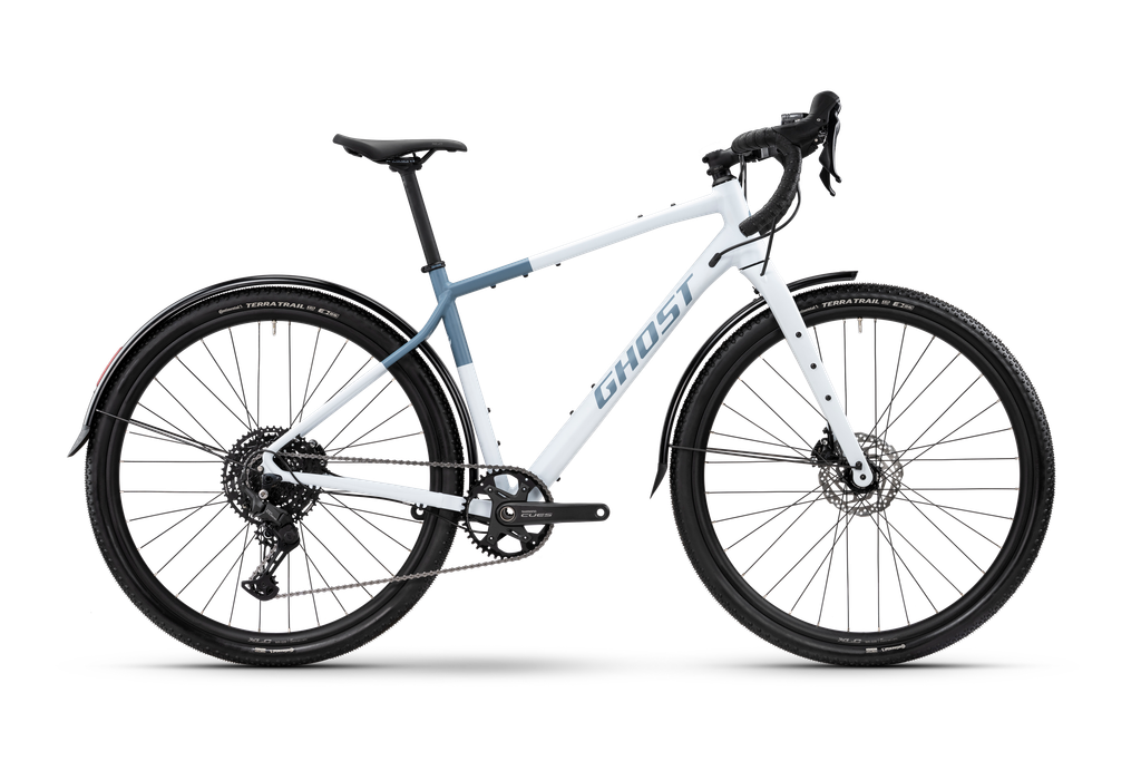 Ghost Asket EQ C1 Gravel Bike 2026 in Calm Oasis Midnight Teal matt, Seitenansicht