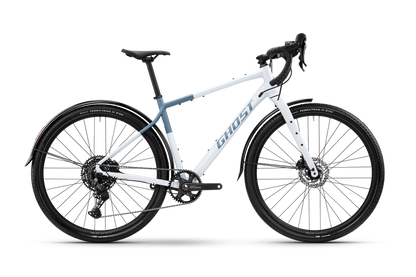 Ghost Asket EQ C1 Gravel Bike 2026 in Calm Oasis Midnight Teal matt, Seitenansicht