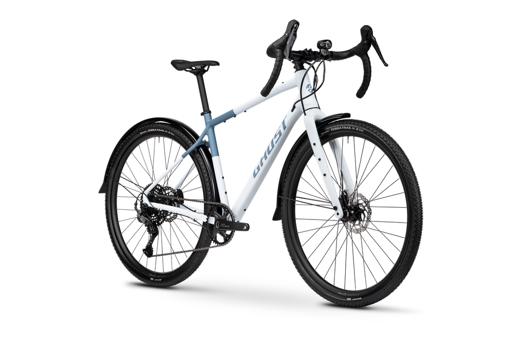 Ghost Asket EQ C1 Gravel Bike, Antrieb mit Shimano CUES Schaltung