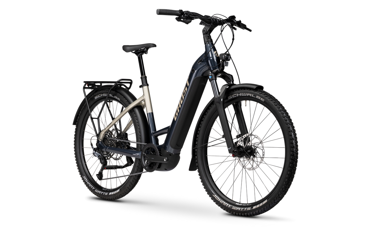 Ghost E-Teru Advanced EQ Low E-Bike, Detailansicht Rahmen mit Low-Einstieg
