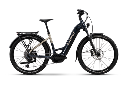 Ghost E-Teru Advanced EQ Low E-Bike 2026 in Eerie Black Beaver mit Bosch Motor, Seitenansicht