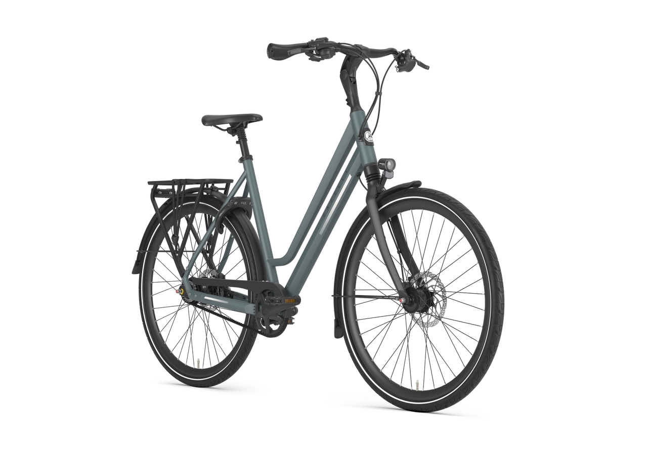 Gazelle Chamonix S8 Cityrad 28 Zoll Petrol Blue – Shimano Alfine 8-Gang Riemenantrieb - Größe 49