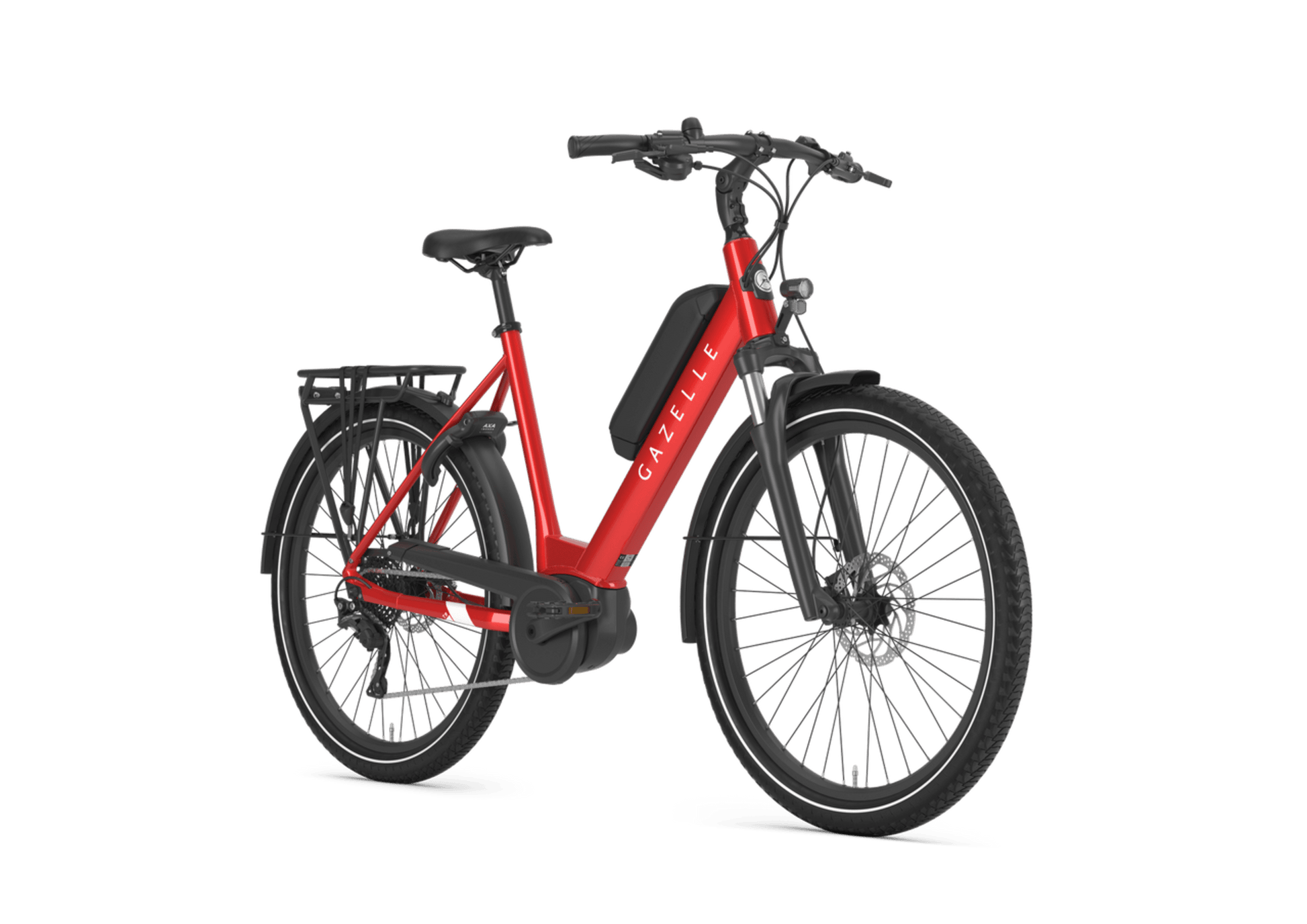 Gazelle Medeo T9 E-Bike Damenrad in Champion Red – Seitenansicht