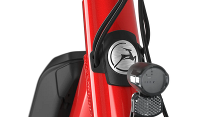 Gazelle Medeo T9 Damenrad Champion Red – Detailansicht Bosch Display
