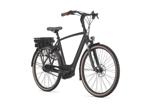Gazelle Orange C8+ HMB Disc E-Bike – Detailansicht Bosch Motor und Gates Riemenantrieb
