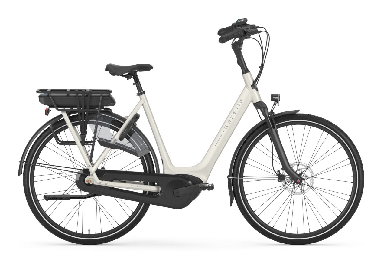 Gazelle Orange C8 28" - E-Bike Damenrad Cityrad - Ivory White