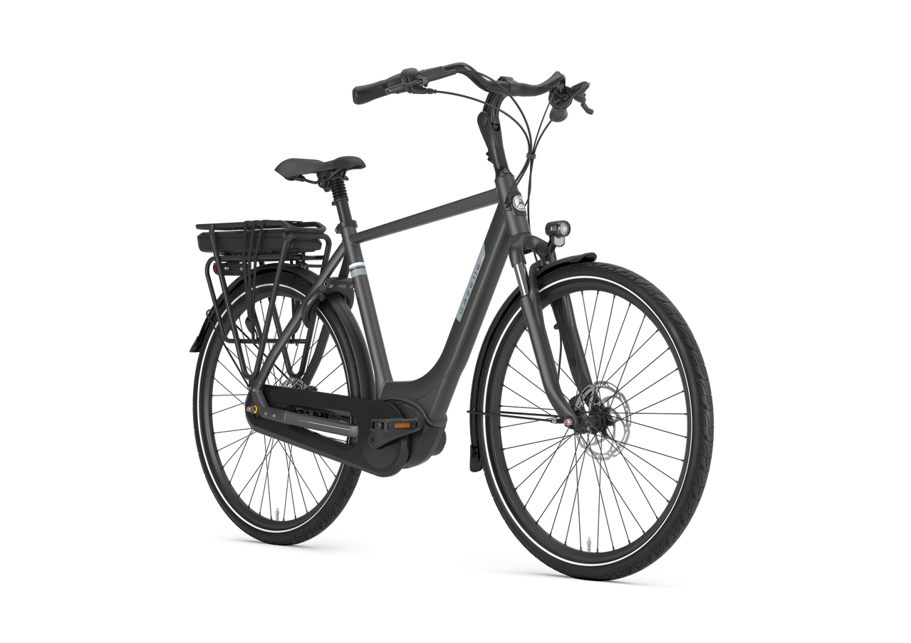 Gazelle Paris C7+ 28" - E-Bike Herrenrad Cityrad - Anthracite Grey