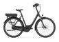 Gazelle Paris C8 E-Bike Damenrad in Black Matt – Seitenansicht mit Bosch Active Line Plus Mittelmotor