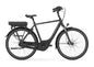 Gazelle Paris C8 E-Bike Herrenrad in Black Matt – Seitenansicht mit Bosch Active Line Plus Mittelmotor