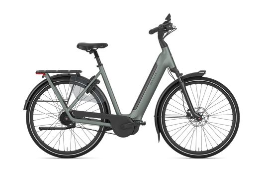 Gazelle Arroyo C5+ Elite First Edition E-Bike Damenrad Twilight Green – Seitenansicht