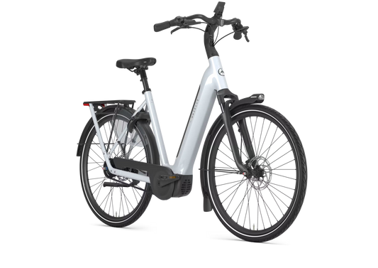 Gazelle Arroyo C5+ Elite Frozen White glänzend – Damen E-Bike mit Bosch Smart System