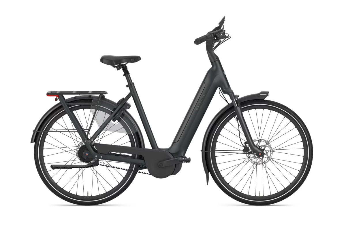 Gazelle Arroyo C5+ Elite Teal Grey Matt – Tiefeinsteiger E-Bike mit Gates Riemenantrieb