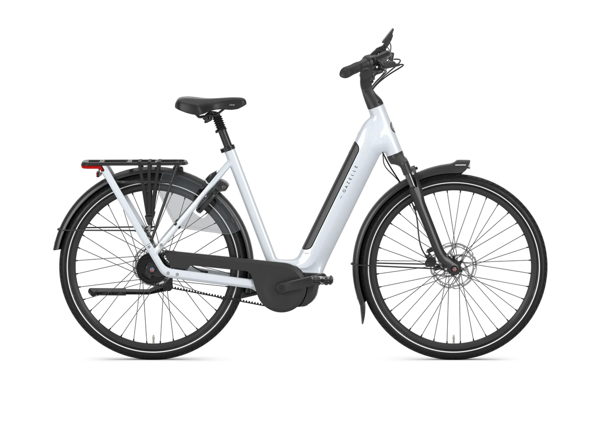 Gazelle Grenoble C5+ HMB E-Bike Damen 28 Zoll – Frozen White Glänzend – Bosch 540 / 600 Wh – Modell 2027