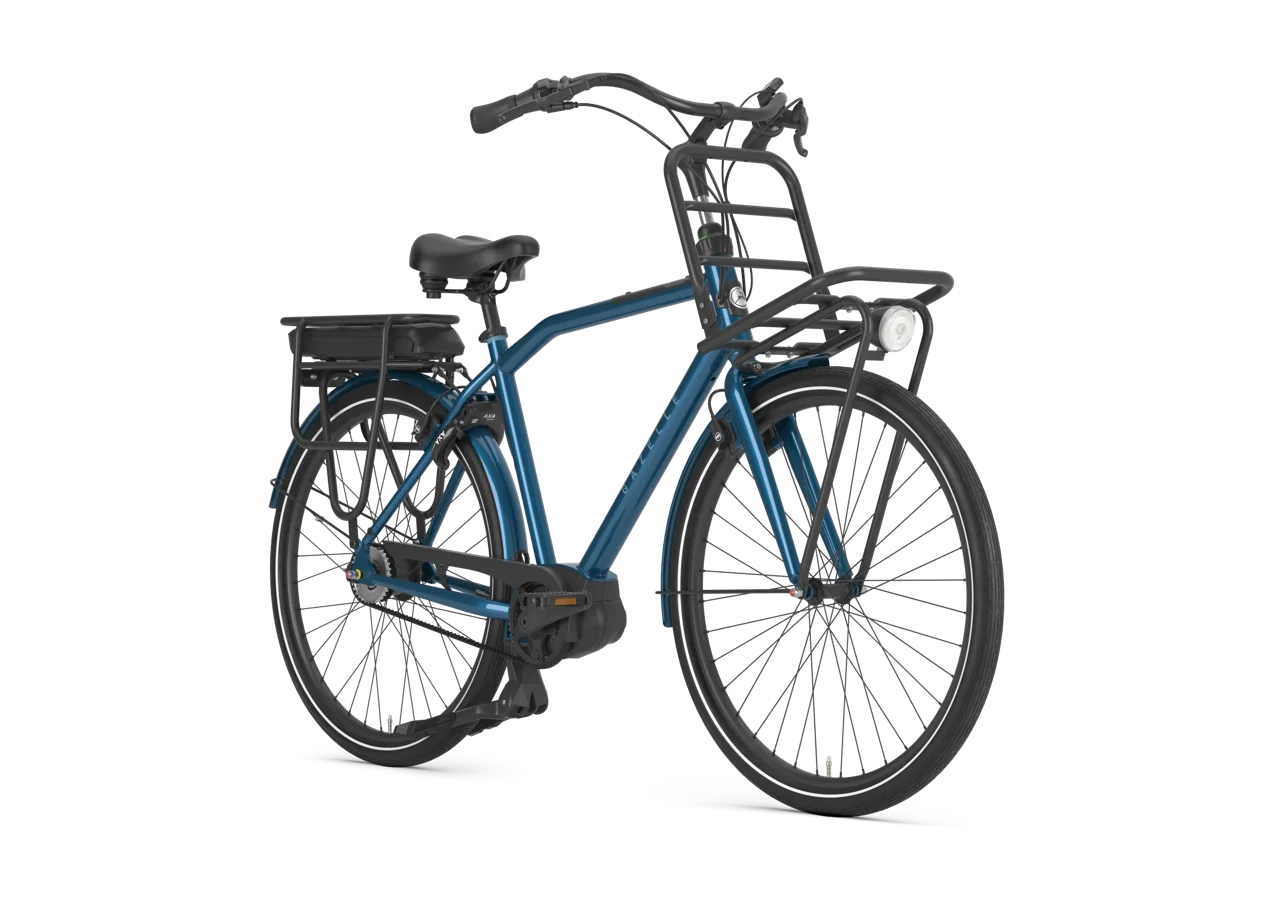 Gazelle HeavyDutyNL C5 HMB Belt – E-Bike Herrenrad mit Riemenantrieb – Ink Blue