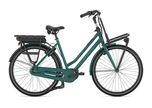 Gazelle HeavyDutyNL C7+ HMB – E-Bike Damenrad mit Bosch-Motor – Thyme Green