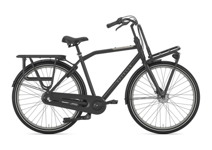 Gazelle HeavyDutyNL 3-Gang – Herrenrad mit Nabendynamo – Black