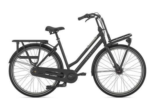 Gazelle HeavyDutyNL 7-Gang – Damenrad mit Nabendynamo – Black
