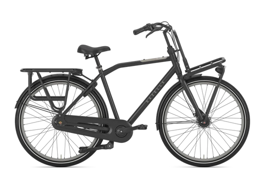 Gazelle HeavyDutyNL 7-Gang – Herrenrad mit Nabendynamo – Black