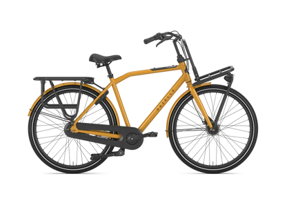 Gazelle HeavyDutyNL 7-Gang – Cityrad mit Nabendynamo – Turmeric Yellow