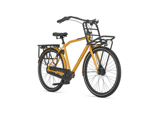 Gazelle HeavyDutyNL 7-Gang – Cityrad mit Nabendynamo – Turmeric Yellow