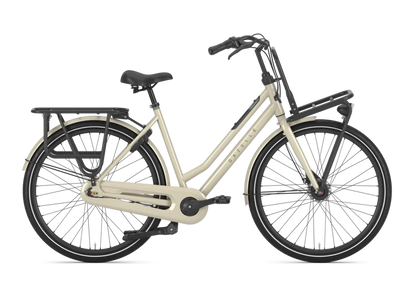 Gazelle HeavyDutyNL 7-Gang – Cityrad mit Nabendynamo – Caramel Khaki