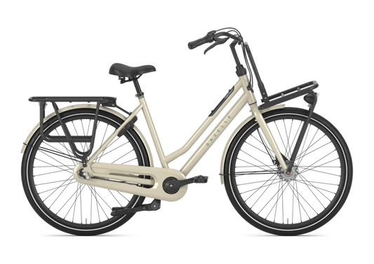 Gazelle HeavyDutyNL 3-Gang – Cityrad mit Nabendynamo – Caramel Khaki