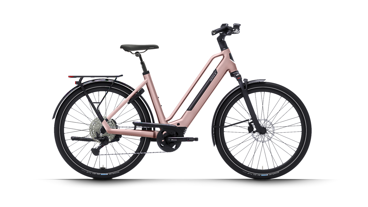 Dutch ID Maze E-Bike Damenrad Rose Pink – Ansicht 2