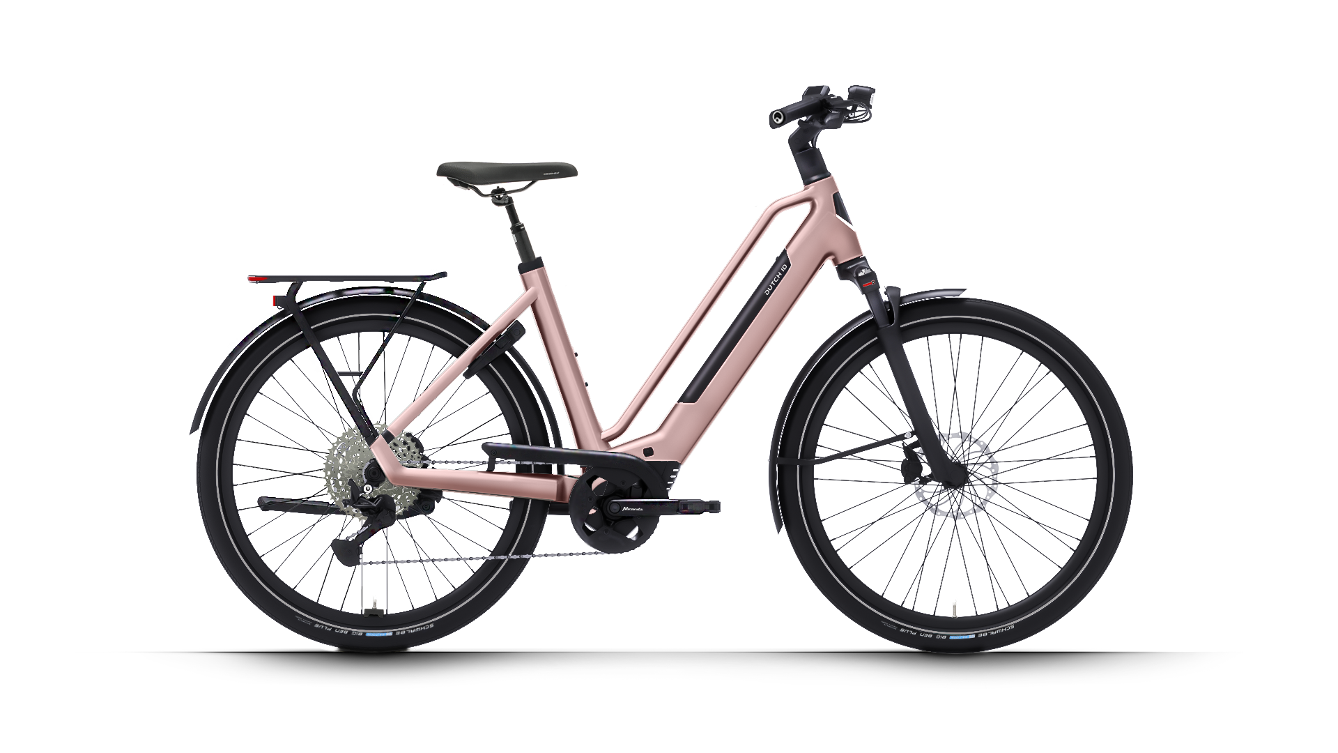 Dutch ID Maze E-Bike Damenrad Rose Pink – Ansicht 2