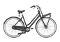 Gazelle Miss Grace L 28 Zoll T7 - Fahrrad Hollandrad - Black