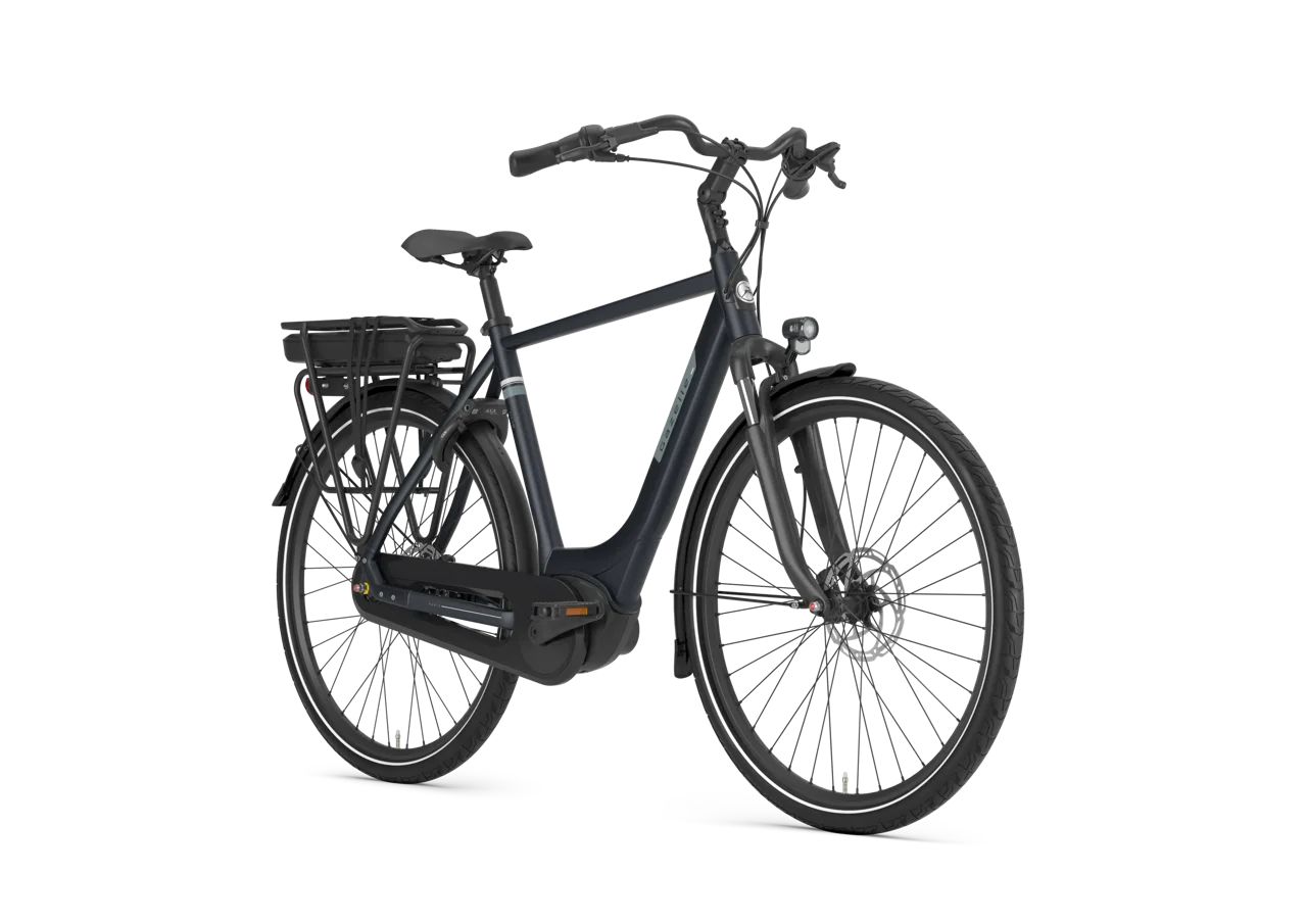 Gazelle Paris C7 28" - E-Bike Herrenrad Cityrad - Graphite Blue Matt - 500 Wh