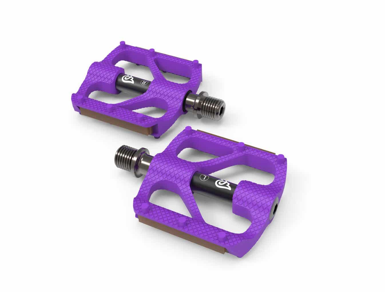 Early Rider P1 Resin Plattformpedale – Lila