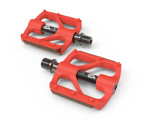 Early Rider P1 Resin Plattformpedale – Rot