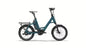 QiO Compact CXNINEx E-Bike in Petrol Blue Matt – Tiefeinsteiger mit 3x3 NINE Nabenschaltung