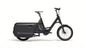 QiO Long CLAx E-Cargorad in Night Black Matt – Bosch Cargo Line 100 Nm, Riemenantrieb